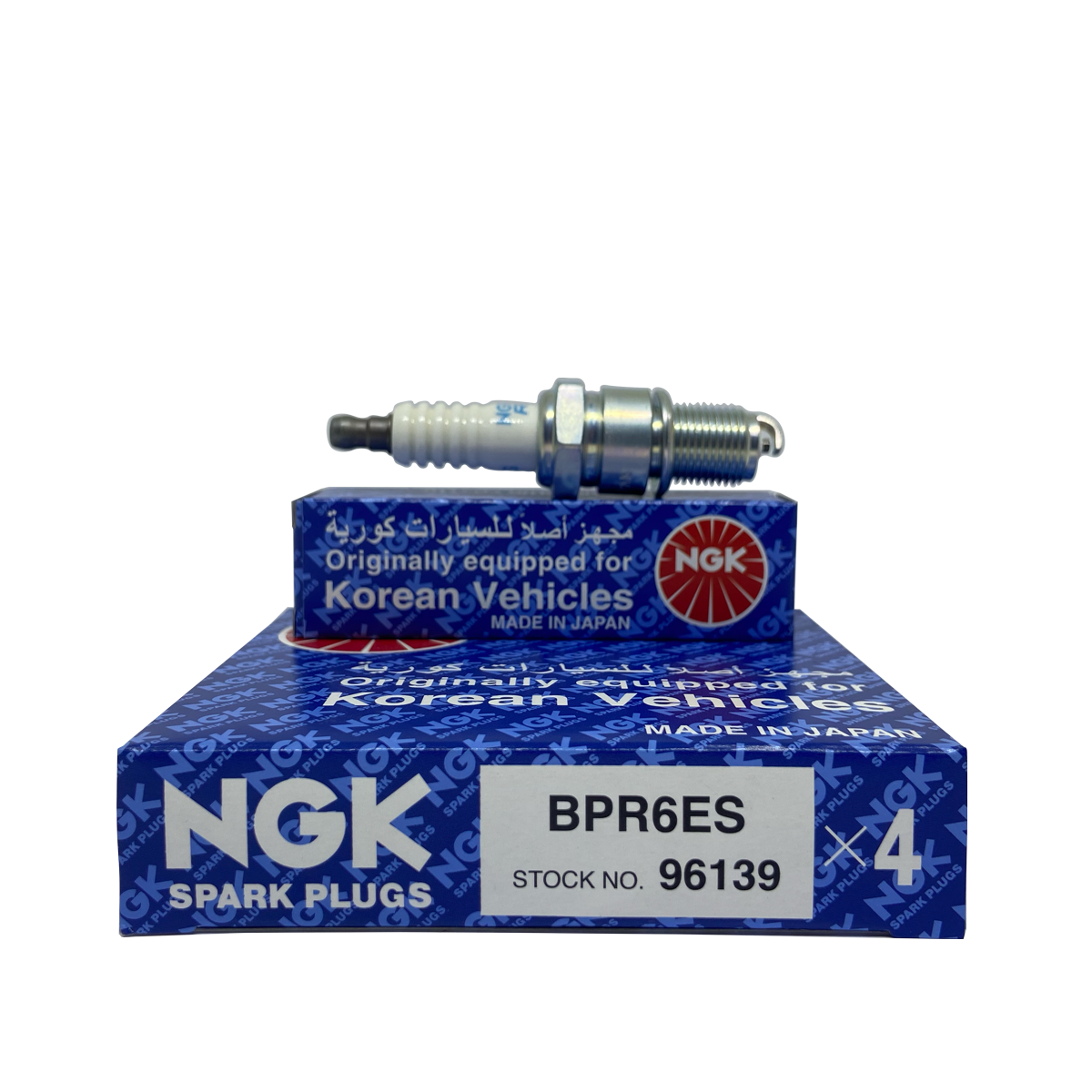 NGK طقم بوجيهات BPR6ES