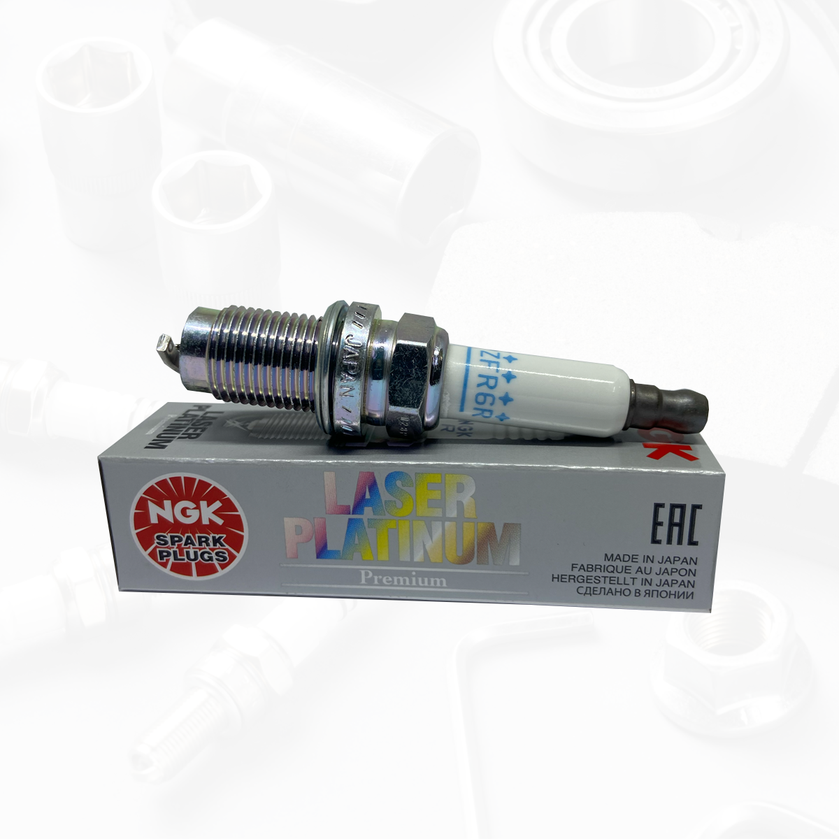 NGK Spark Plugs  - LASER PLATINUM PZFR6R