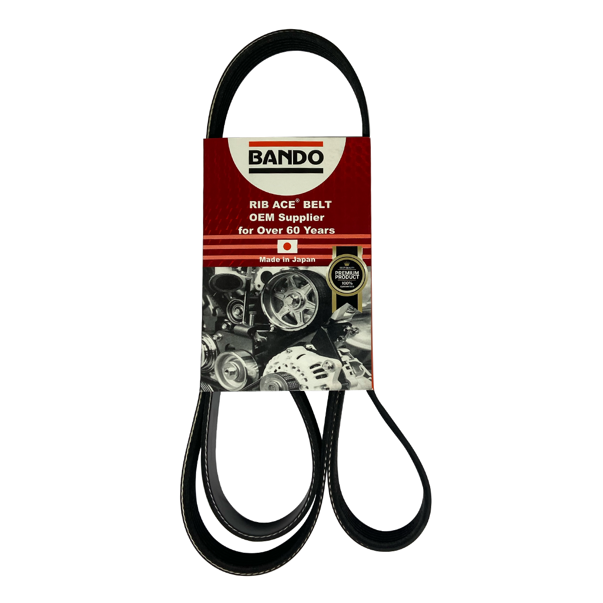 Bando 6Pk1800 OEM Quality Serpentine Belt