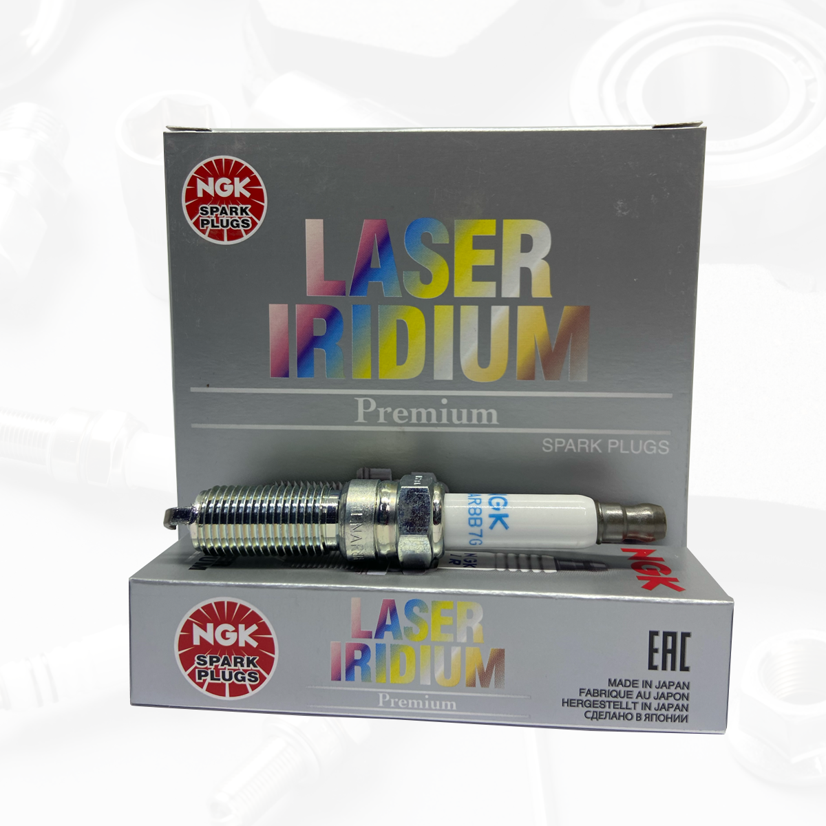 NGK Laser Iridium Spark Plug - ILNAR8B7G