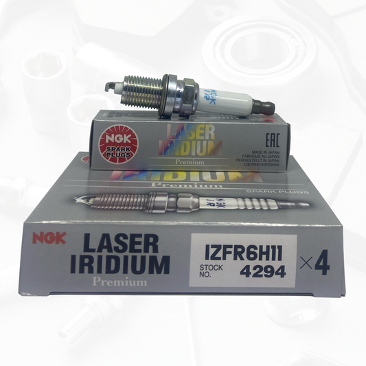 NGK Laser Iridium Spark Plugs - IZFR6H11