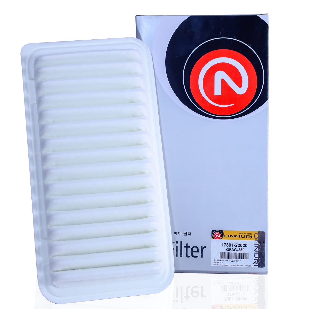 ONNURI Air Filter  17801-22020  for Toyota 1300 cc (2001 - 2007)