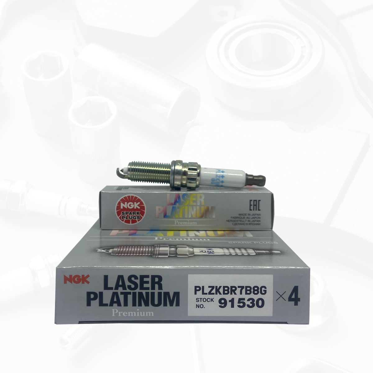 NGK Laser Platinum Spark Plug - PLZKBR7B8G