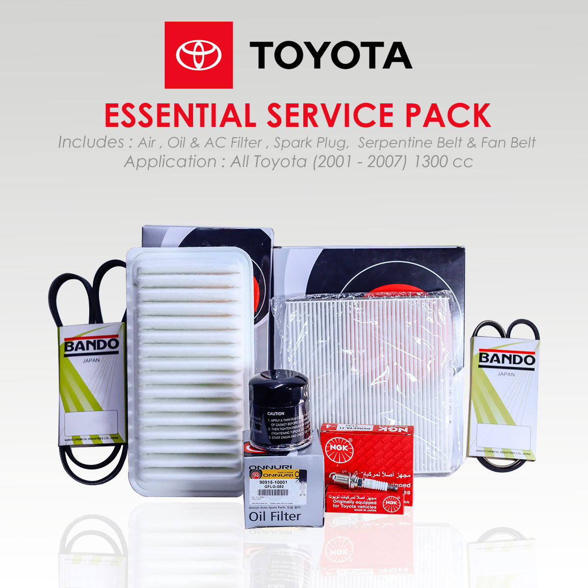 Toyota - Essential Service Pack