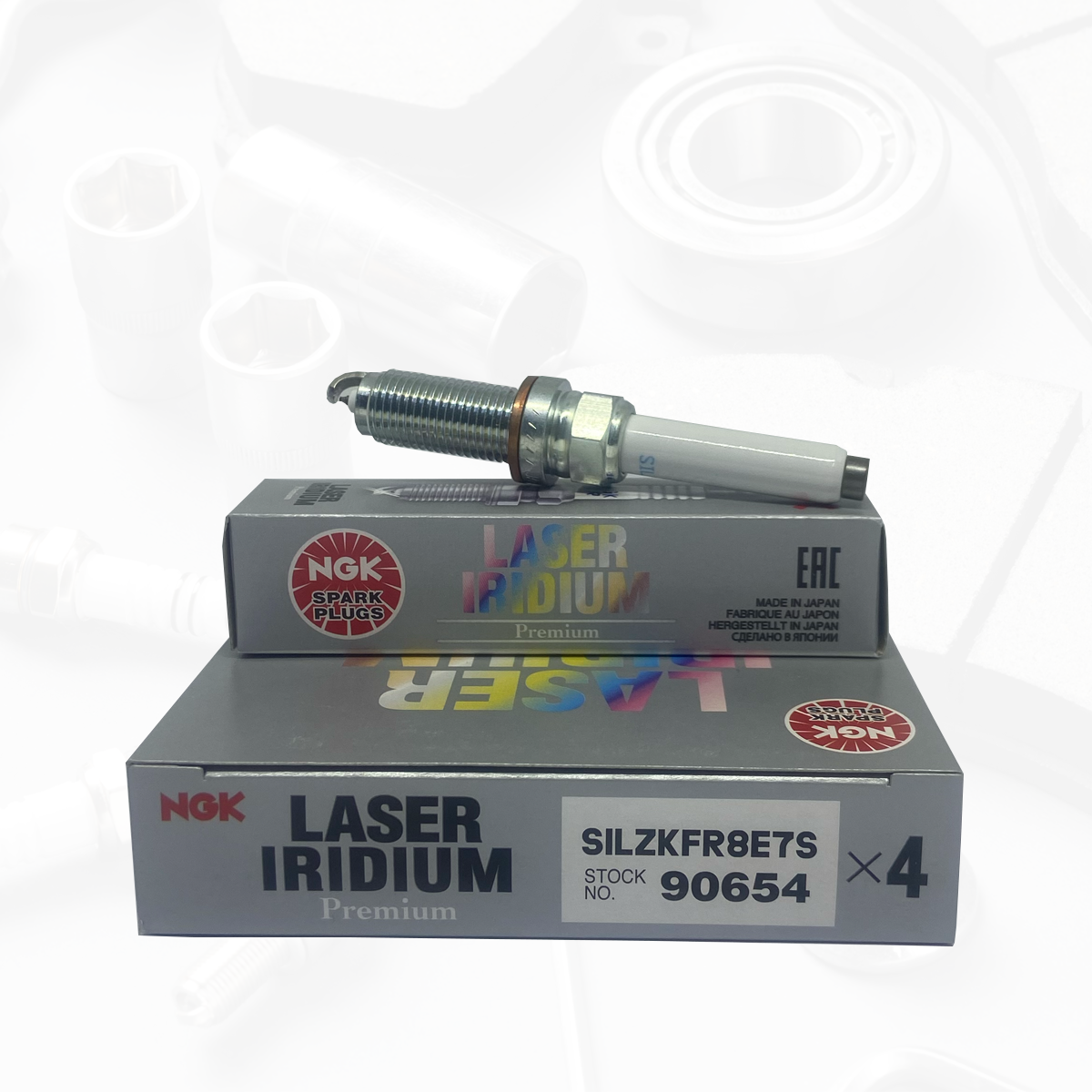 NGK Laser Iridium spark plug - SILZKFR8E7S