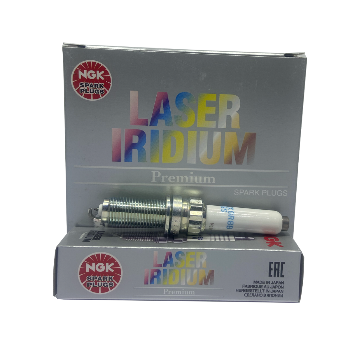 NGK Laser Iridium High Ignitability Spark Plug - SILZKGR8B8S